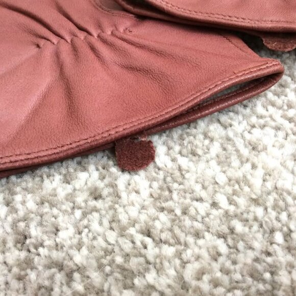 Men's Leather Gloves, Size XXL, Luxury Italian Sheepskin Wool Lined Gloves - Picture 6 of 6